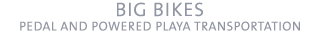 BigDog Big Bike Pedal Vehicle